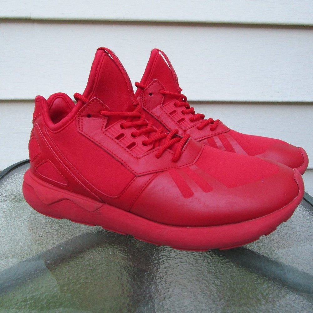 ADIDAS TUBULAR TRIPLE RED WOMEN'S 8.5 AQ8424
